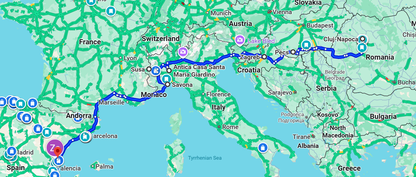 You are currently viewing Not the luckiest 3000km… but we arrived!
